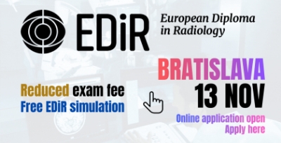 EDiR – Európsky diplom z rádiológie prvýkrát na Slovensku!